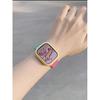 2 in1 Band Silicone protective shell case For Apple Watch cover strap Series 10/9/8/7/6/5/4/3 38mm 40mm 41mm 42mm 44mm 45mm 46mm