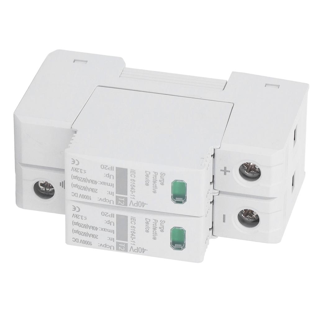 Voltage Surge Arrester Device DC Photovoltaic 2P Surge Protective Device Lightning Protection Circui