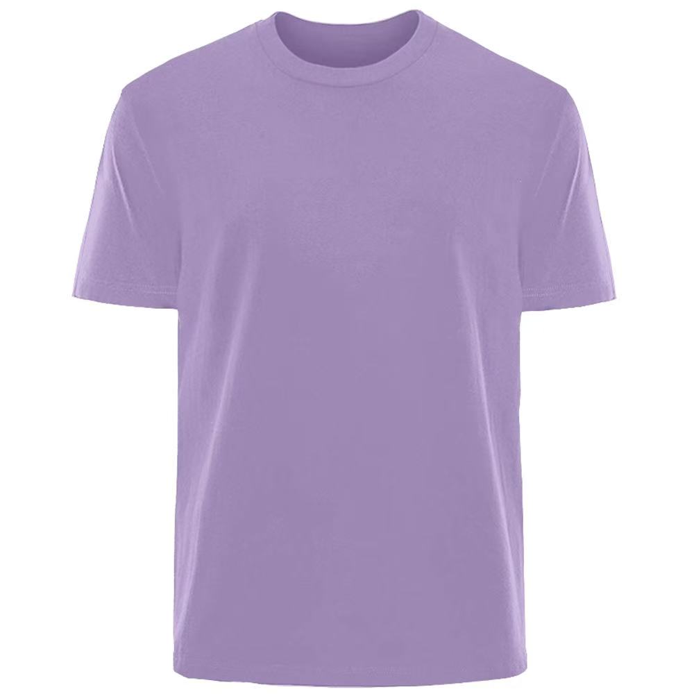 Letní móda trend čistá bavlna jednobarevná čistě bílá čistě černá poloviční rukáv krátký rukáv tričko pánské pár kulatý výstřih volné