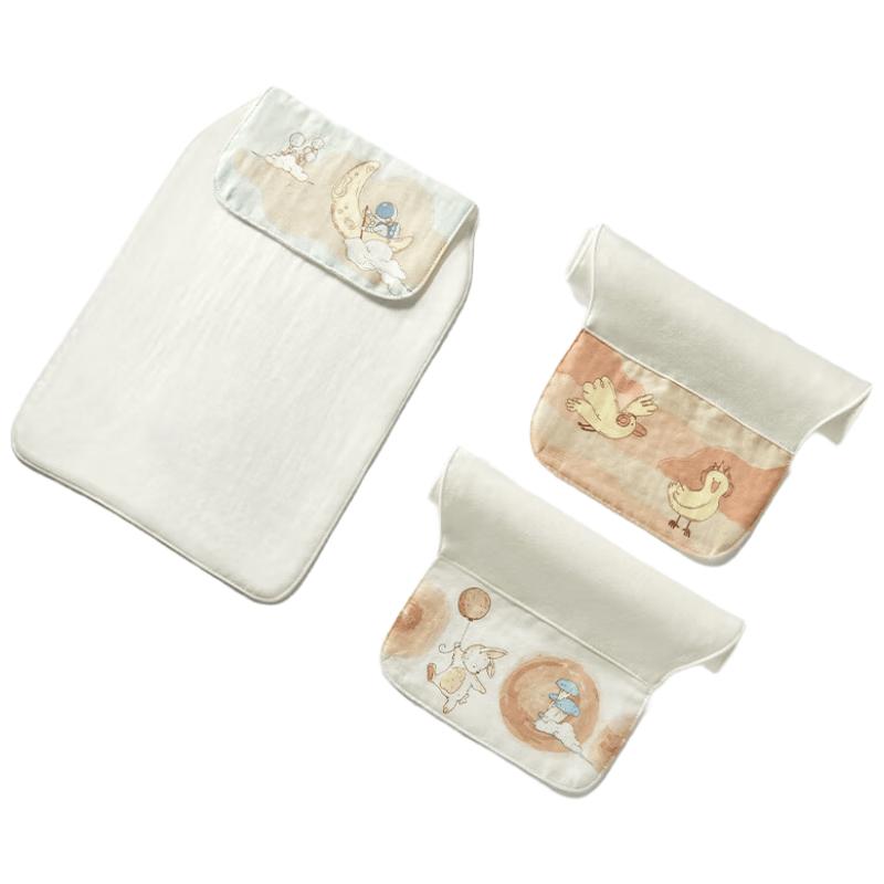 Babycare Pure Cotton Kids  Sweat Towel 3-Pack 24*42cm