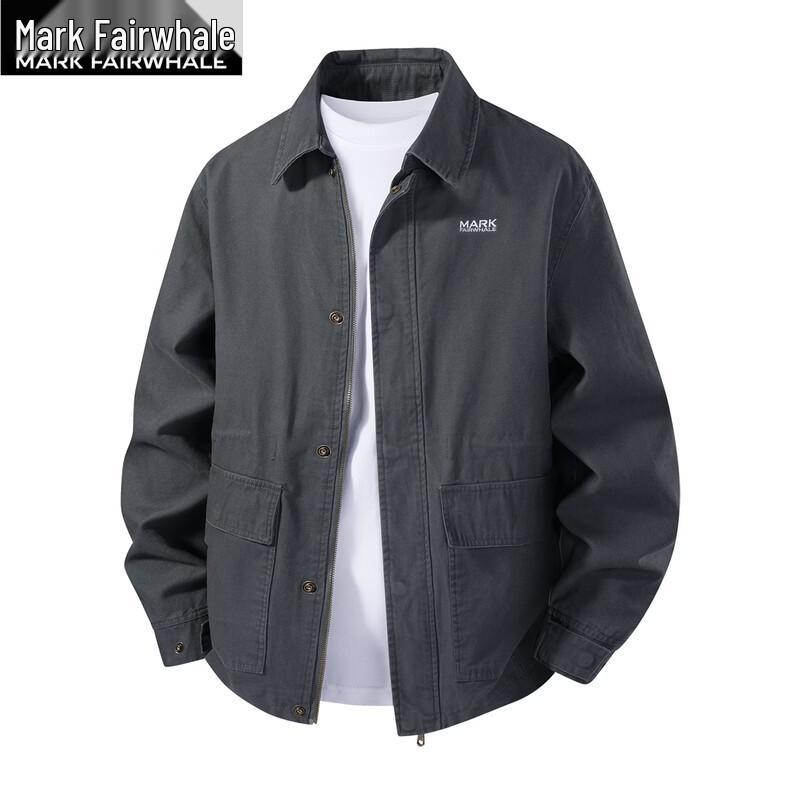 

MARK FAIRWHALE Men s American Retro Washed Workwear Jacket L