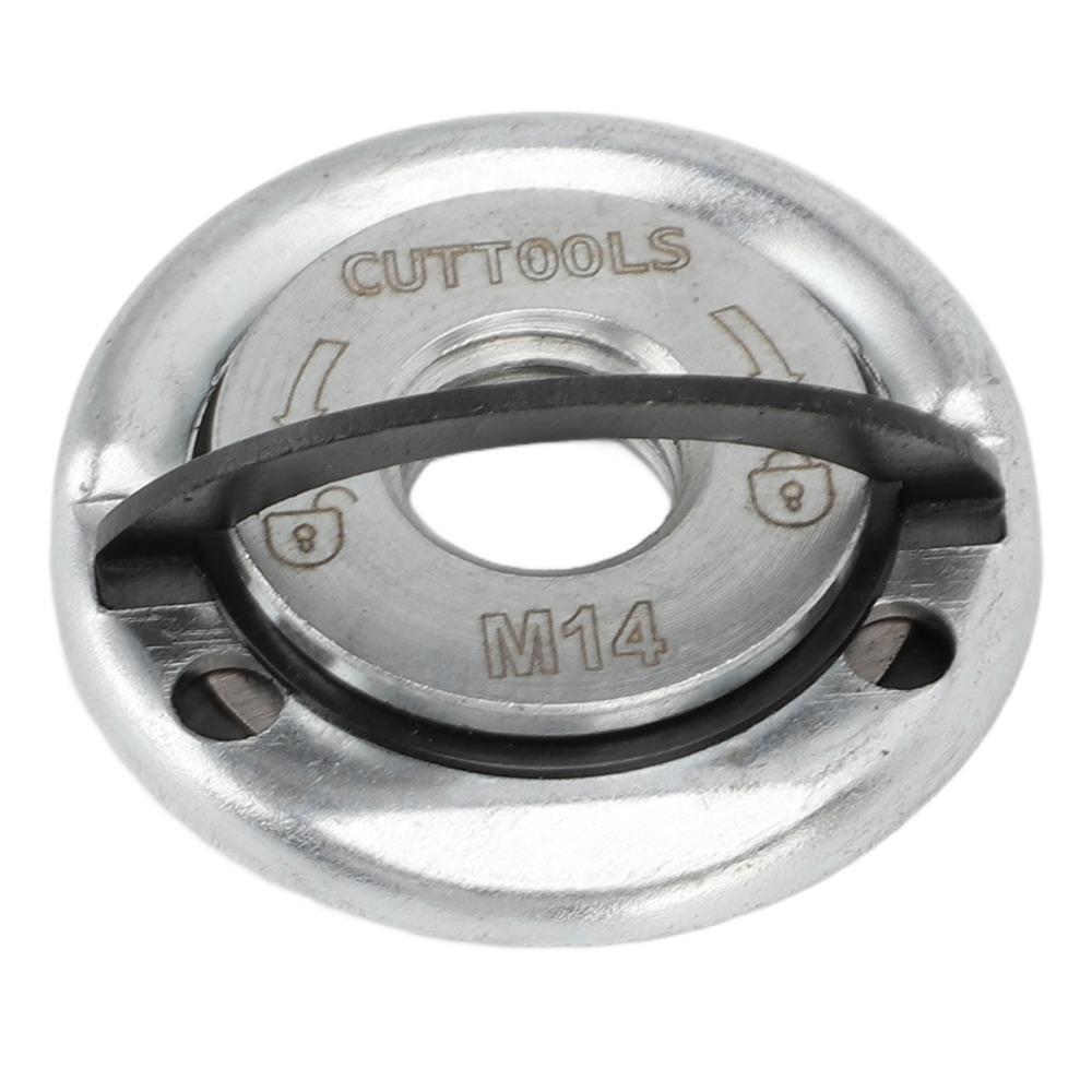2pcs Self-Locking Angle Grinder Flange Nuts Quick Release Grinder Locking Nuts Replacement