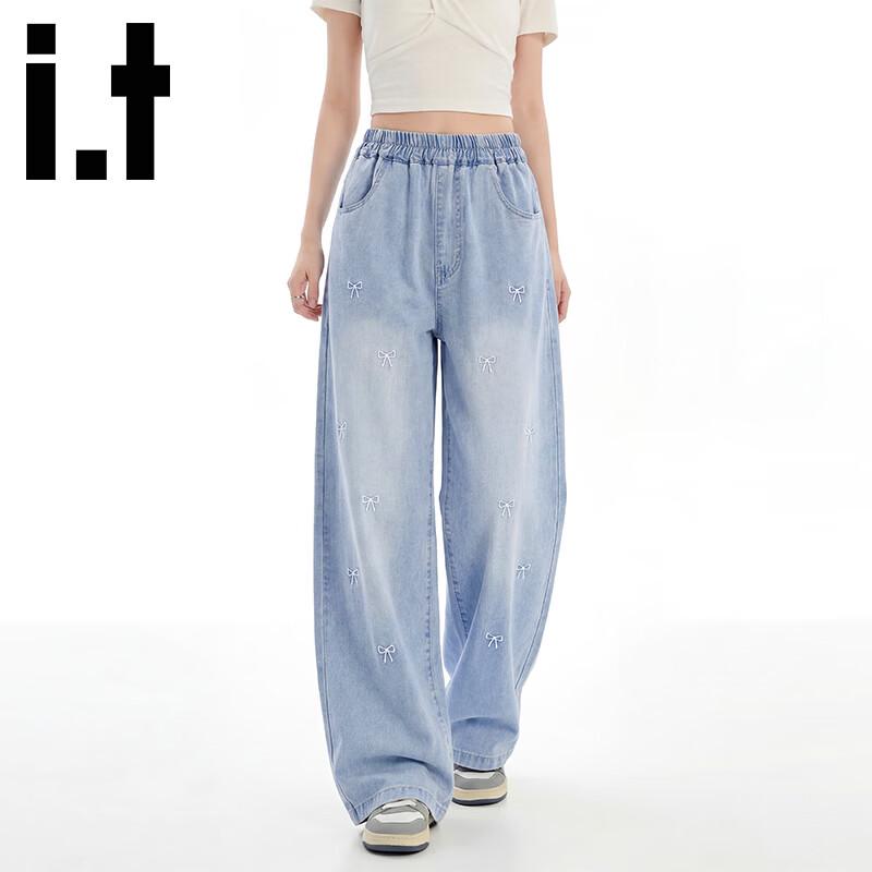 GROUND ZEROit Girls Lyocell Tencel Summer Denim Pants S