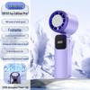 High-Speed Outdoor Handheld USB Fan: Portable, Rechargeable, Mini Hurricane Turbo.