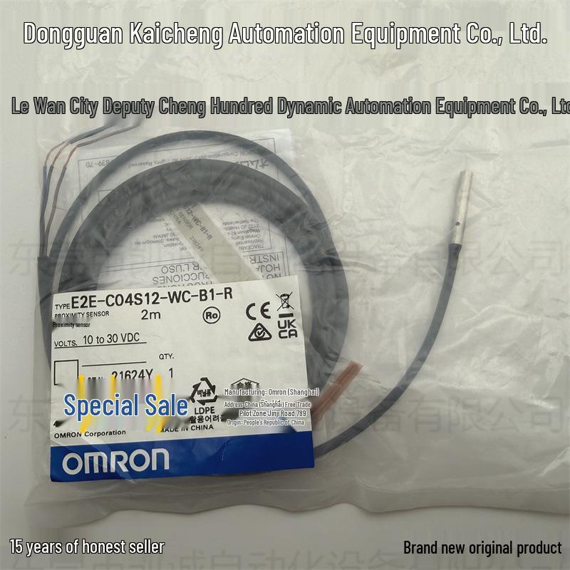 Omron E2E-C04S12-WC-B1-R Proximity Sensor 10-30VDC In Stock No additional specifications