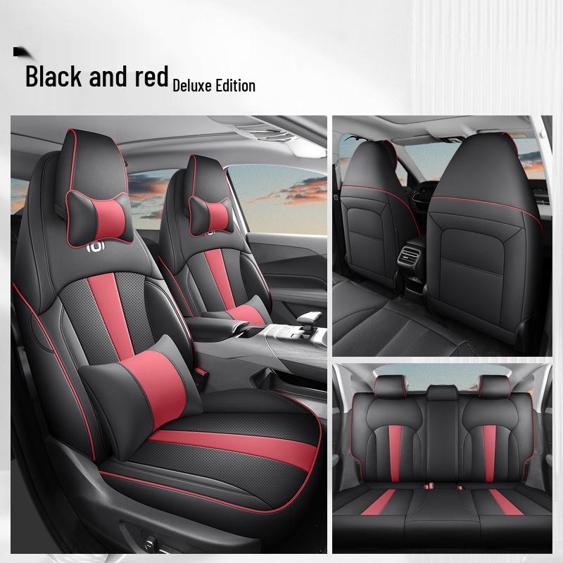Qiyuan A05 Universal Leather Car Seat Cushion for Five Seats (All Seasons)