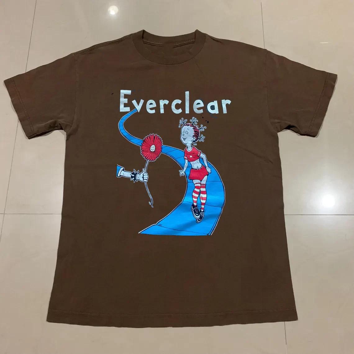 Everclear Band Music Lover Brown T Shirt Full Size S-5XL S