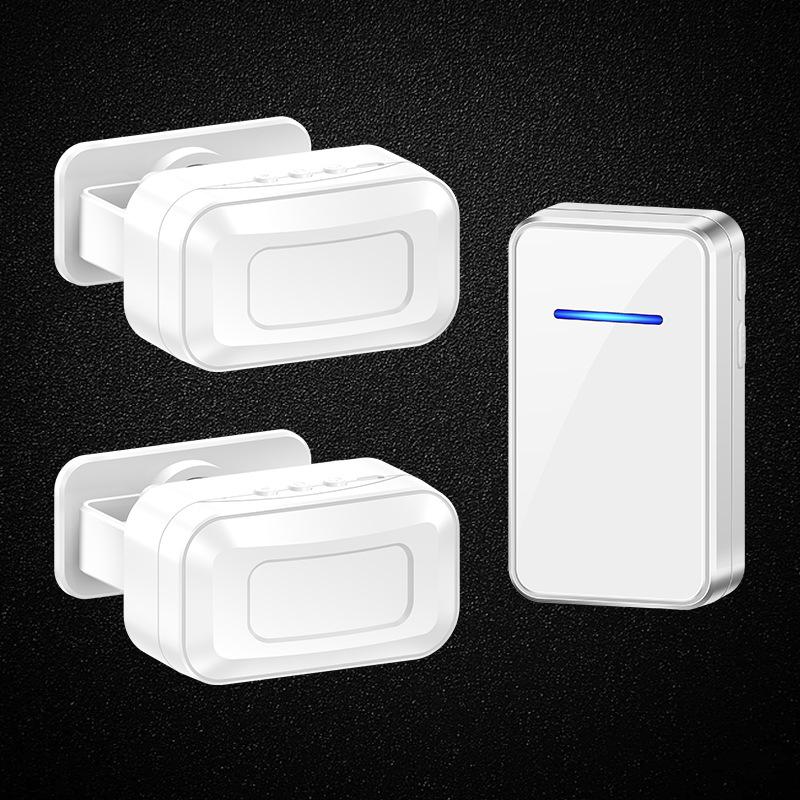 Wireless Infrared Doorbell with Voice Reminder and Motion Sensor