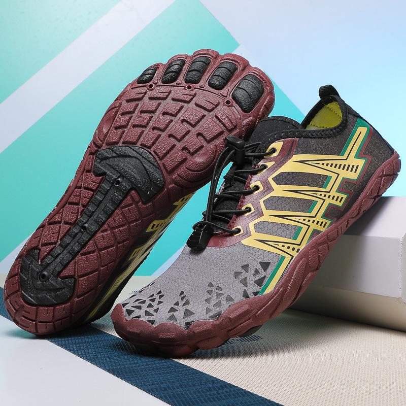 Foreign trade new creek shoes men and women couples outdoor five-finger wading swimming shoes yoga skipping rope indoor fitness shoes