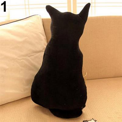 Dubonnet gato bonito macio pelúcia volta sombra brinquedo sofá travesseiro almofada de assento presente de aniversário