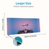 Alpine F1 Large Size Mouse Pad Large Gaming Table Cushion Non-slip Laptop Tablet Big Mousepad XXL Mat Mini PC Playmat With Lock Edge