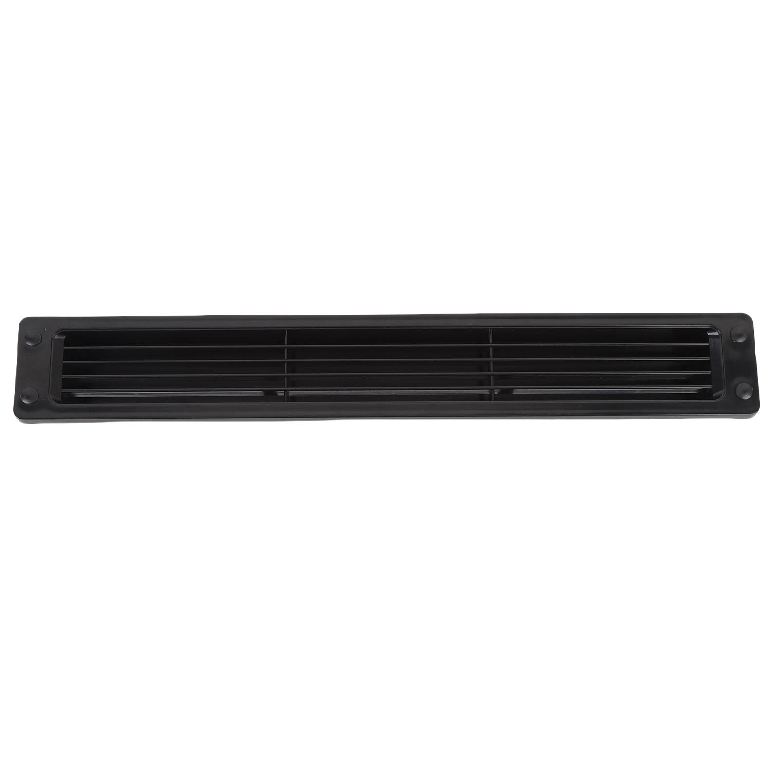 Kaisai Unisex Black Rv Louvered Vent Cover Abs Wide Inner Wall Leak Proof Side Exhaust Ventilation Cover For Yacht Trailer