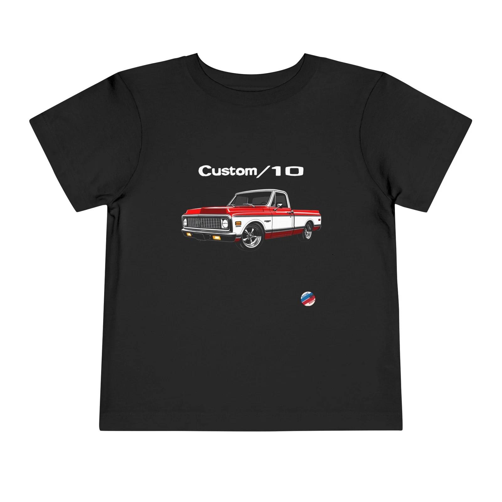 Vintage 1972 Chevy C10 Custom/10 Pickup Truck Toddler T-Shirt Graphic Tee XXL
