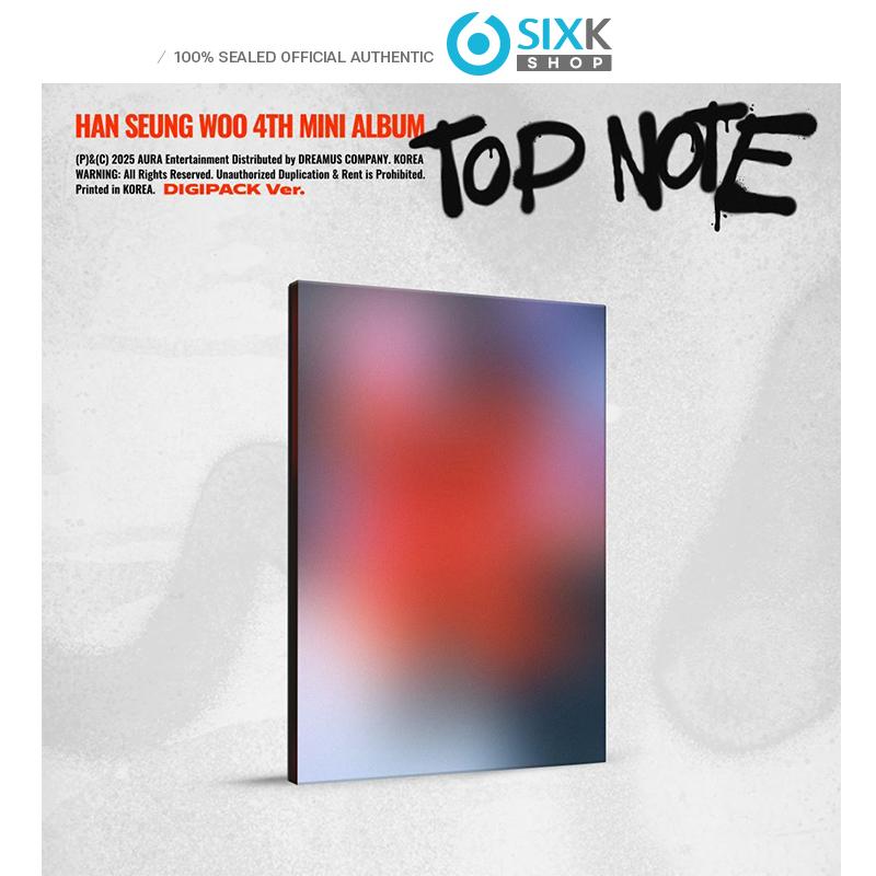 

[Предзаказ] HAN SEUNG WOO - 4TH мини-альбом [TOP NOTE] Digipack Ver. [NO POB]