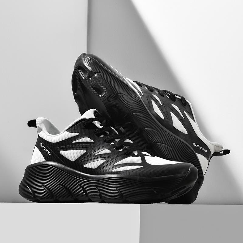 Fashionable And Shock-absorbing Running Shoes Men's And Women's Plus Size Sports Shoes Couple's Trendy Shoes Dad's Shoes Fashion+Sneakers