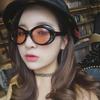Goggle Glasses Oval Sunglasses Ladies StylishyClassic Classic Style Glasses Women's White Black Eye Wear UV400 Protection Eye Wear