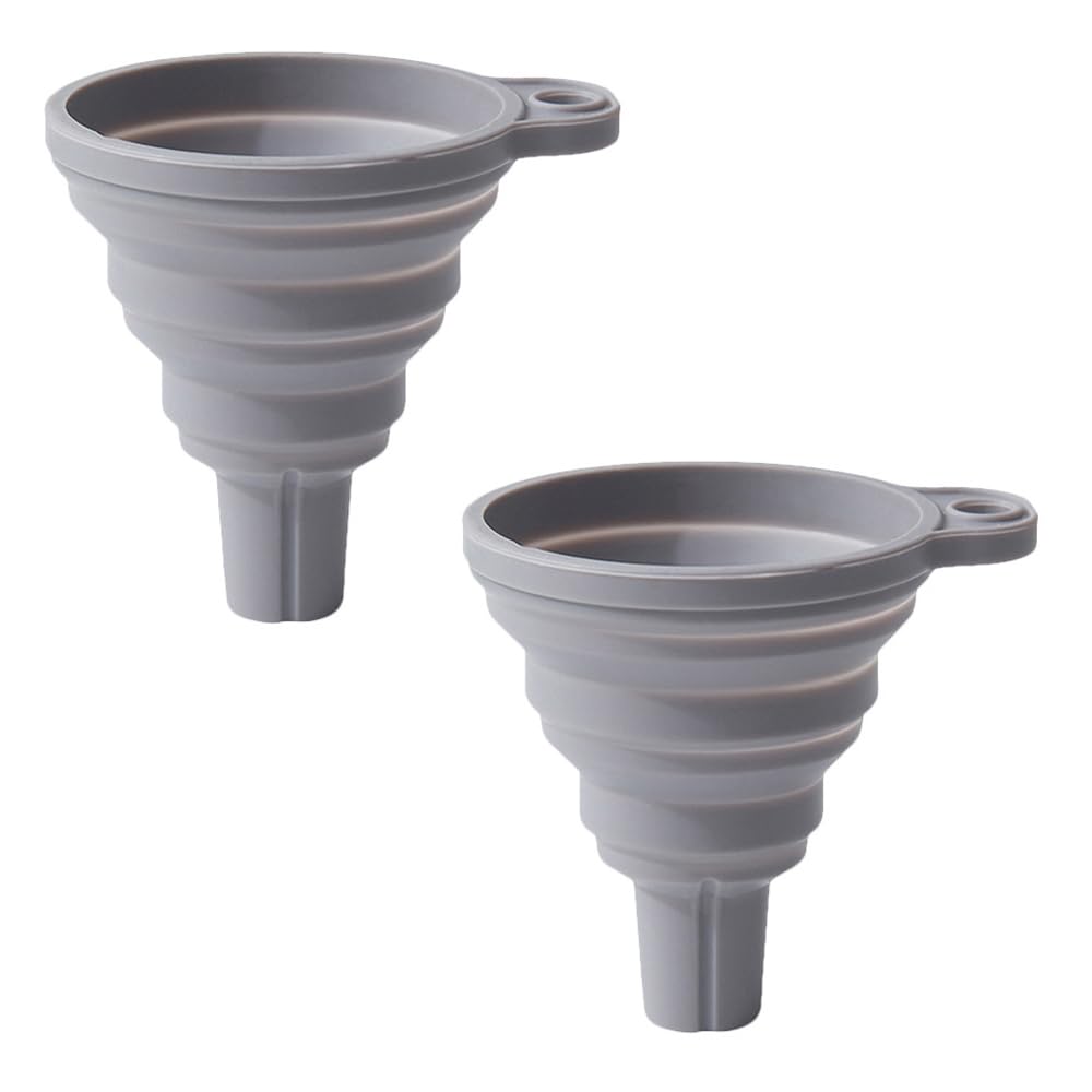 Collapsible Funnel Set, Mini Folding Funnel Set, Foldable Funnel, Telescopic Funnel, Liquid Transfer, Narrow