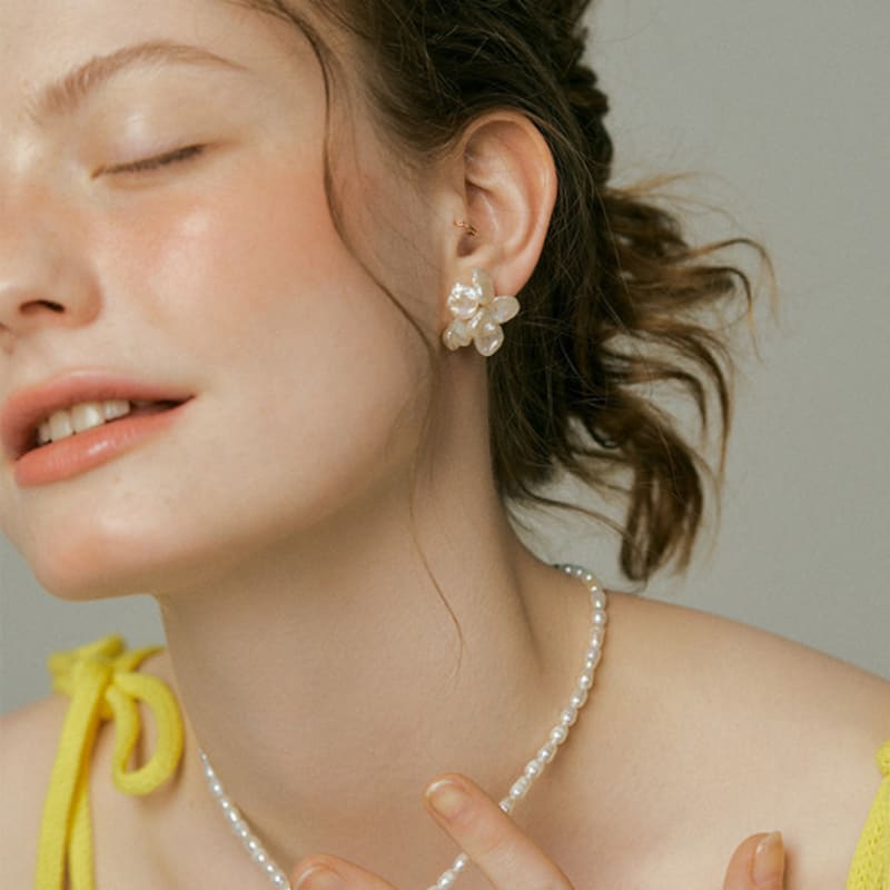 XPIER Baroque mixed pearl Necklace