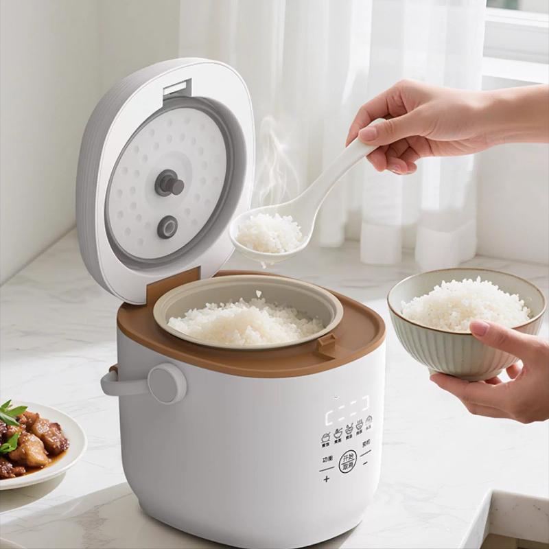 220V Mini Rice Cooker With 1 To 2 People Functions