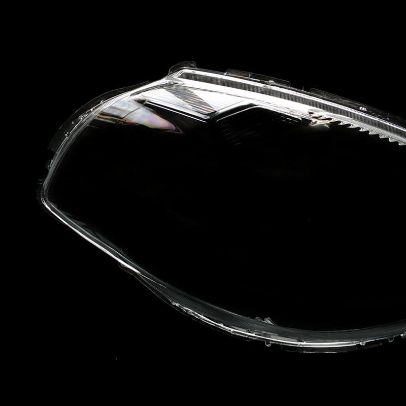 Compatible Headlight Lens Covers for 05-07 Yida/Tiida – Transparent, Hardened Treatment