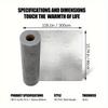 Self-Adhesive Vinyl Wallpaper Concrete Texture Thickened Foam Wall Panels Interior Decor 3M×40cm Waterproof Wall Stickers Home