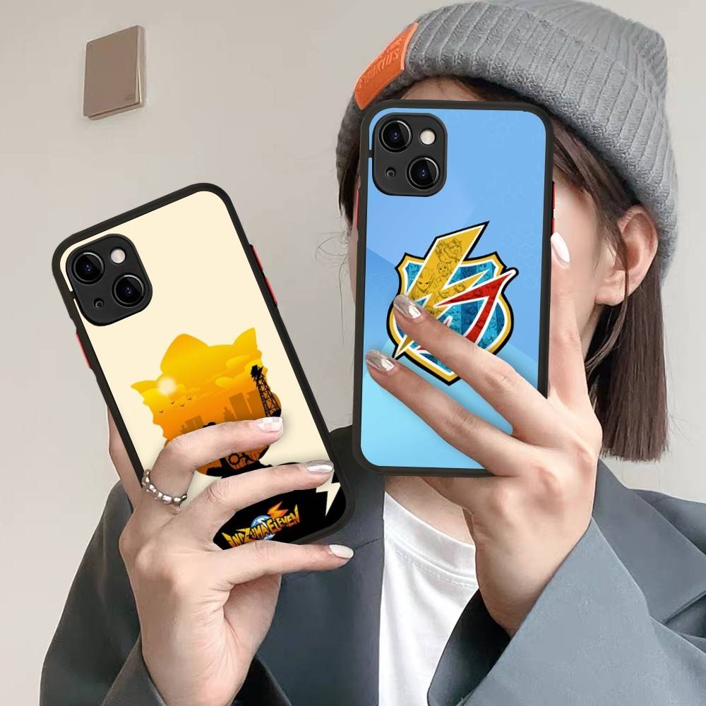 Axel Blaze Firestorm Inazuma Eleven Phone Case For IPhone 16e 16 15 14 13 12 11 Pro Max X XS Max Plus Matte Clear