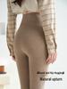 Women's High-Waisted Seamless Fleece-Lined Leggings – Perfect for Autumn & Winter with High Elasticity, Comfort & Versatility.
