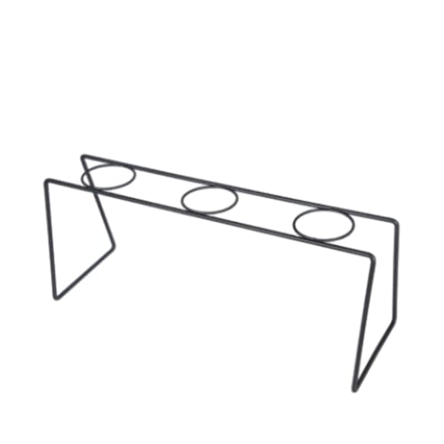 TAKEY Office Tool Coffee Dripper Stand, Pour Into Household Drip Cup Bracket, Three-Hole Black (Champagne, 3 Holes)