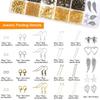 Jewelry Making Supplies Wire Wrapping Kit with Tool, Wire, Jewelry Findings and Pendants for Jewelry Making & Repairing