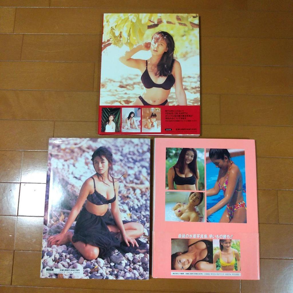 [USED] Asami Katsuragi photo book set of 3 books