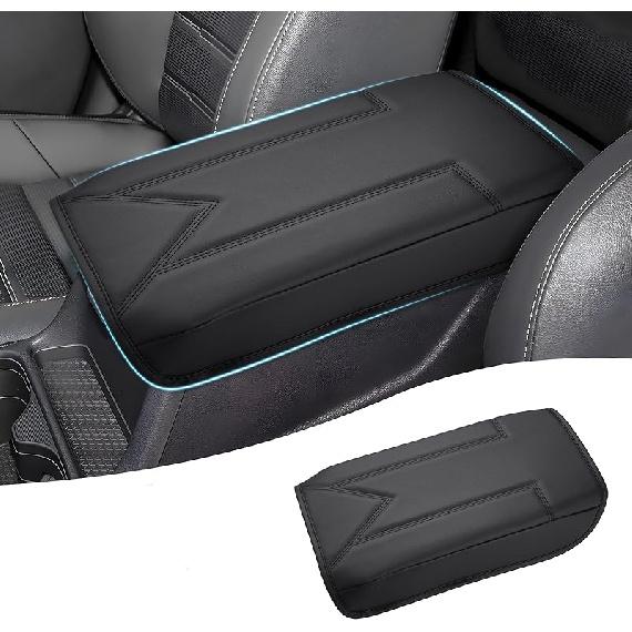 FIILINES Center Console Cover For Chevrolet Chevy Colorado/GMC Canyon 2015-, With Hidden PocketsArmrest Cover Pad Cushion Protector Colorado/Canyon
