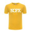 Hudba Punk Rock Trička NOFX Unisex Hip Hop Krátký rukáv O Výstřih Bavlněné Unisex tričko Cool Funny Streetwear Top Tričko Velká velikost Léto