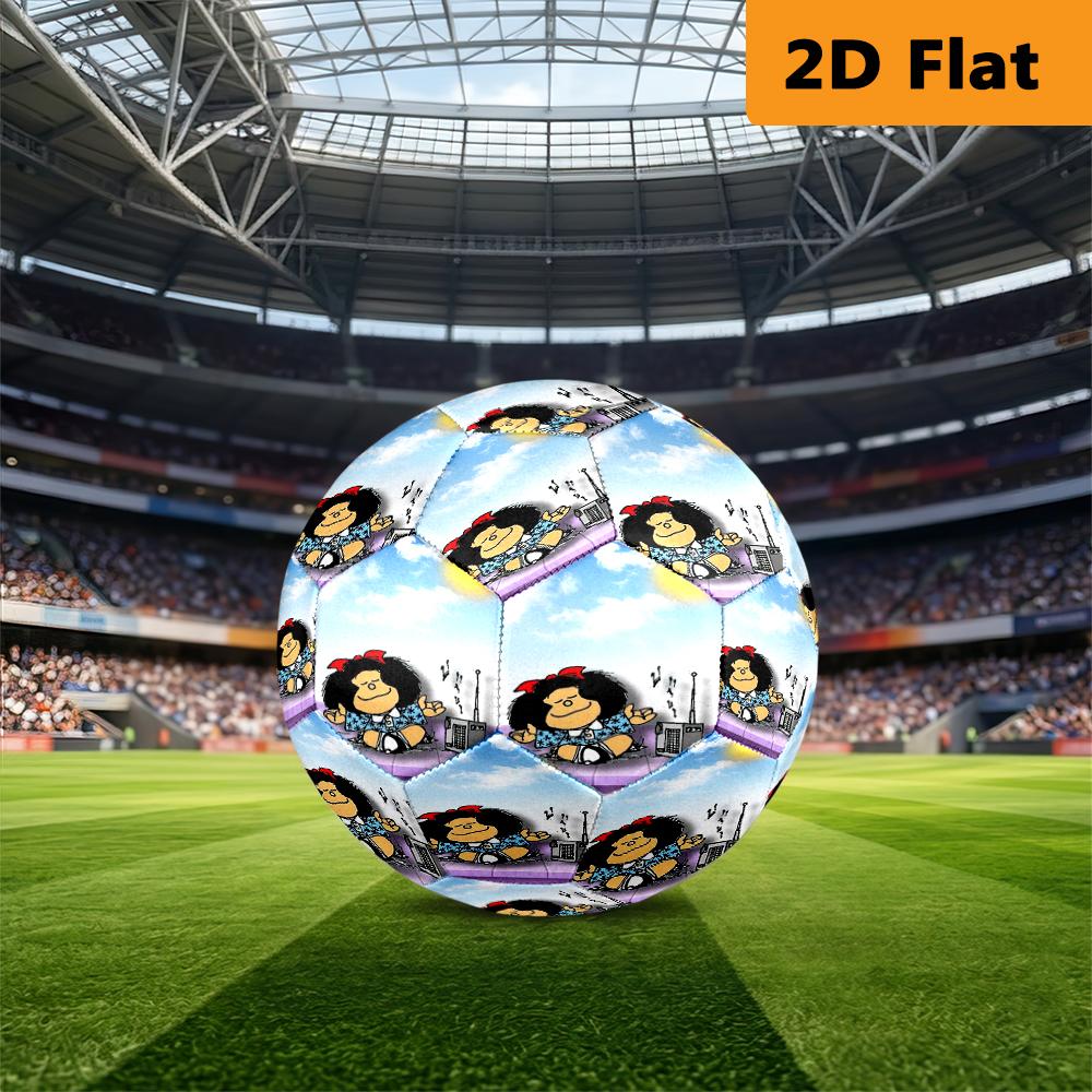 Mafalda'S Daydream Soccer Ball Suitable For Both Training And Competition High Elasticity