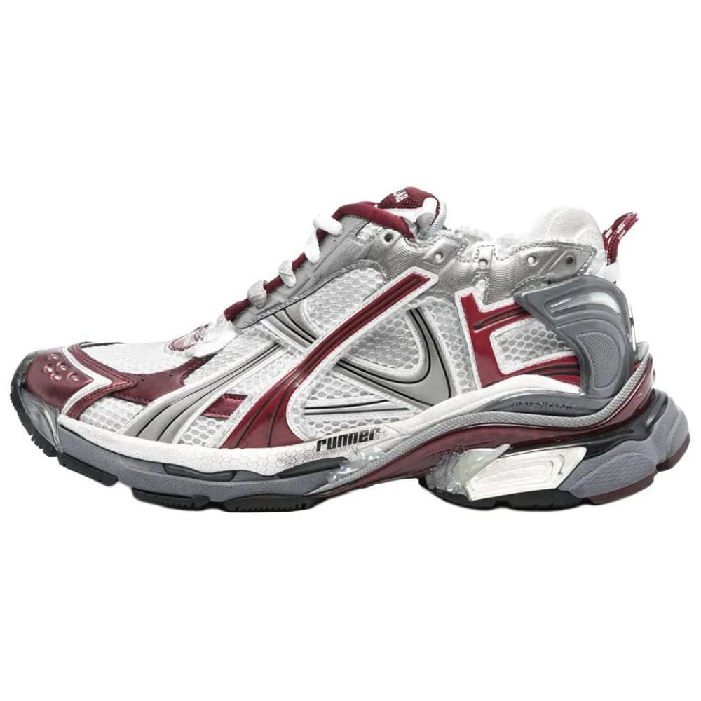 Balenciaga Runner Ikdienas Apavi Vīriešu Balti