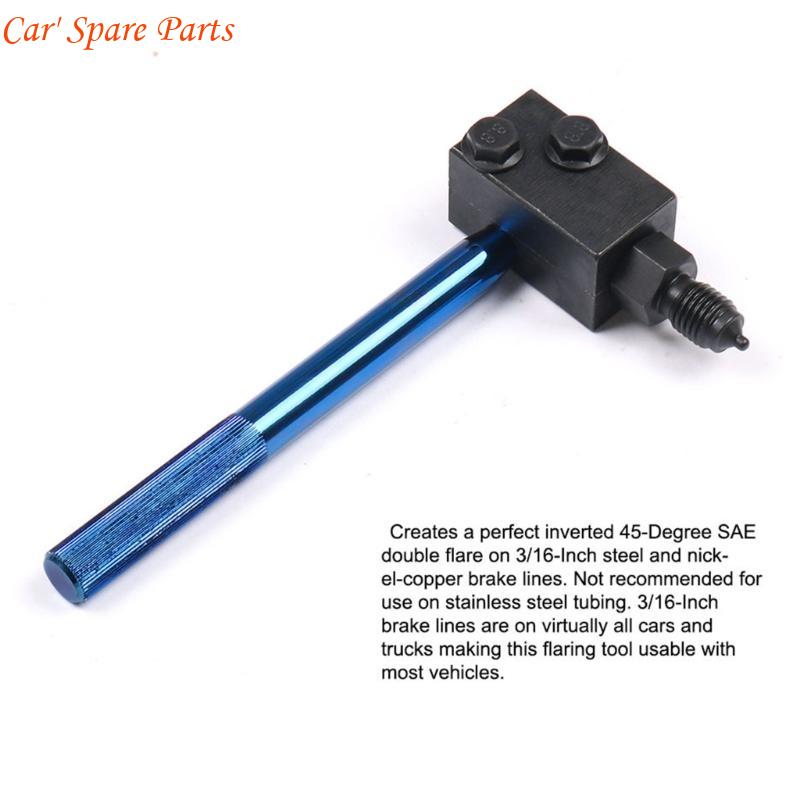 Y4UA Brake Pipe Flaring Tool Professional 3/16" Use In Situ Automobile Brake Oil Pipe Reaming Tool