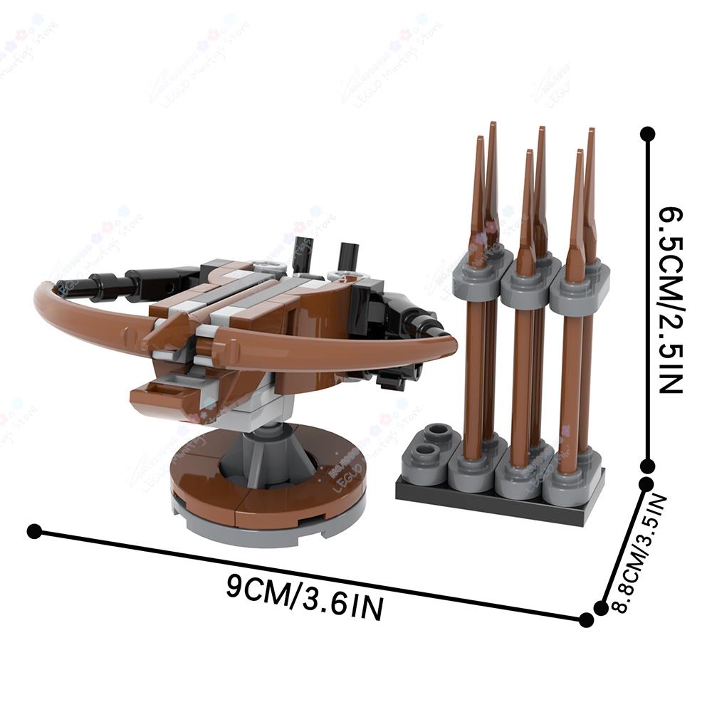 

MOC5042 Древний военный стреляющий арбалет Конструктор Армия Стрела Оружие Модель Украшение Сборка Кирпичики Игрушки Для Детей