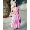 Indian Bollywood Ethnic Top Skirt Set Women Casual Wear Kurta Cord Set Dress