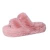 Fashion Fashion Solid Color Women Winter House Furry Slippers Women Fluffy Fur Home Slides Flat Indoor Floor Shoes Ladies Slides Women