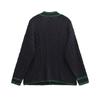 Women's PB&ZA 2024 Autumn/Winter Cable Knit V-Neck Cardigan