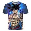 Summer 2026 Dragon Ball T Shirt Kids Tops Tee Anime Figures Son Goku Super Saiyan T-shirt Boys T-shirts Children Short Sleeve