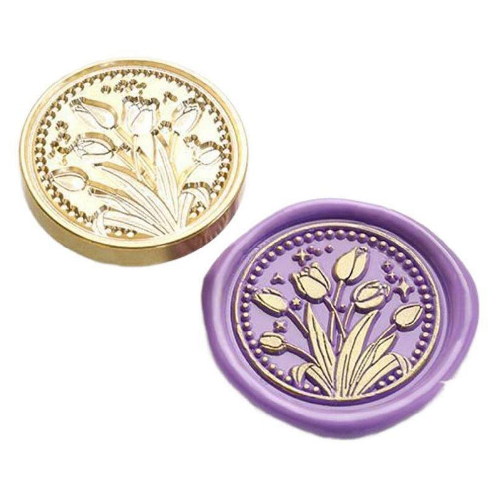 8/10/12Pcs Retro Lacquer Seal Head Stamps Set Enamelled Seal Heads  Invitations Cards Envelopes