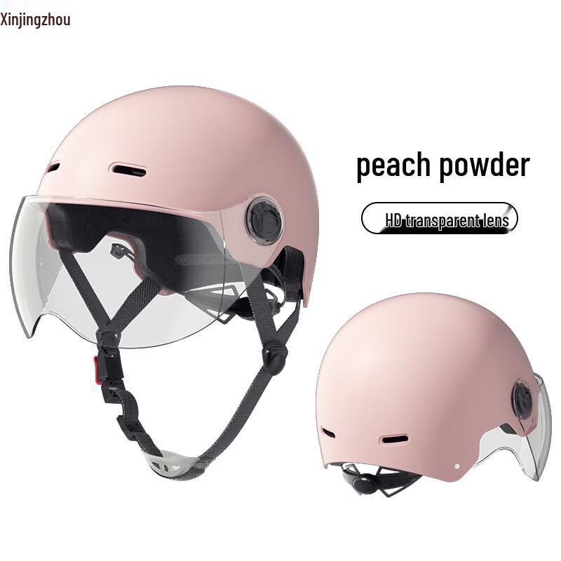 XinJingZhou Matte Four Seasons Electric Scooter Helmet