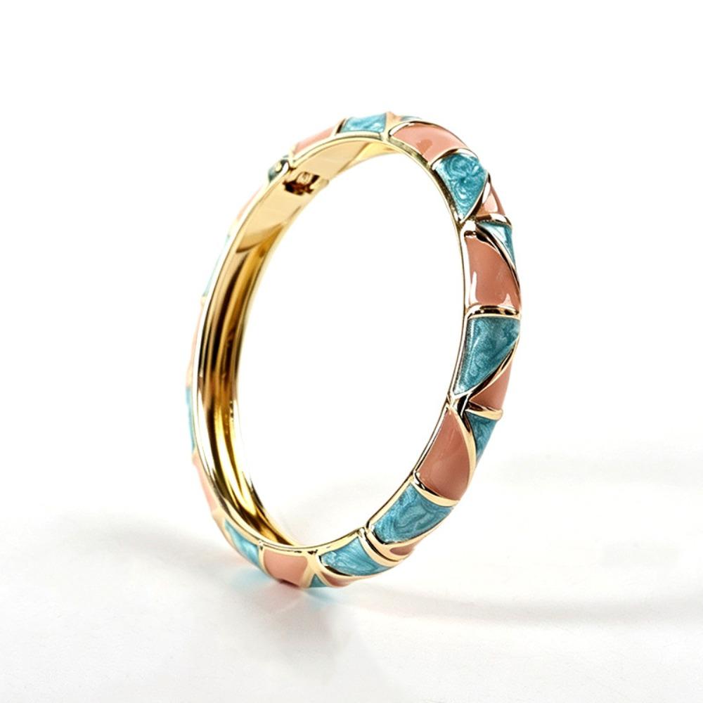 Willow Leaf Chinese Bamboo Joint Bangle Grid Bamboo Women's Hand Bracelet Ladies