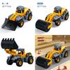 Inertia Construction Vehicle For Kids With Multifunction Engineering Toy For Developing Skills