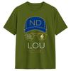 Lou Holtz ND TShirts for Unisex  Funny Cotton Tees Round Neck Short Sleeve T Shirt 4XL 5XL 6XL Clothing