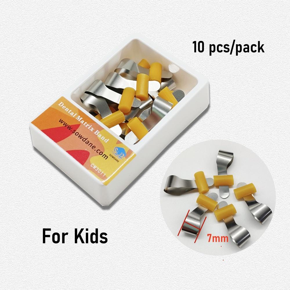 Dental Teeth Whitening Retainer Ring Metal Matrice Dental Bands Retainerless Automatrix Metal Matrices with Locker