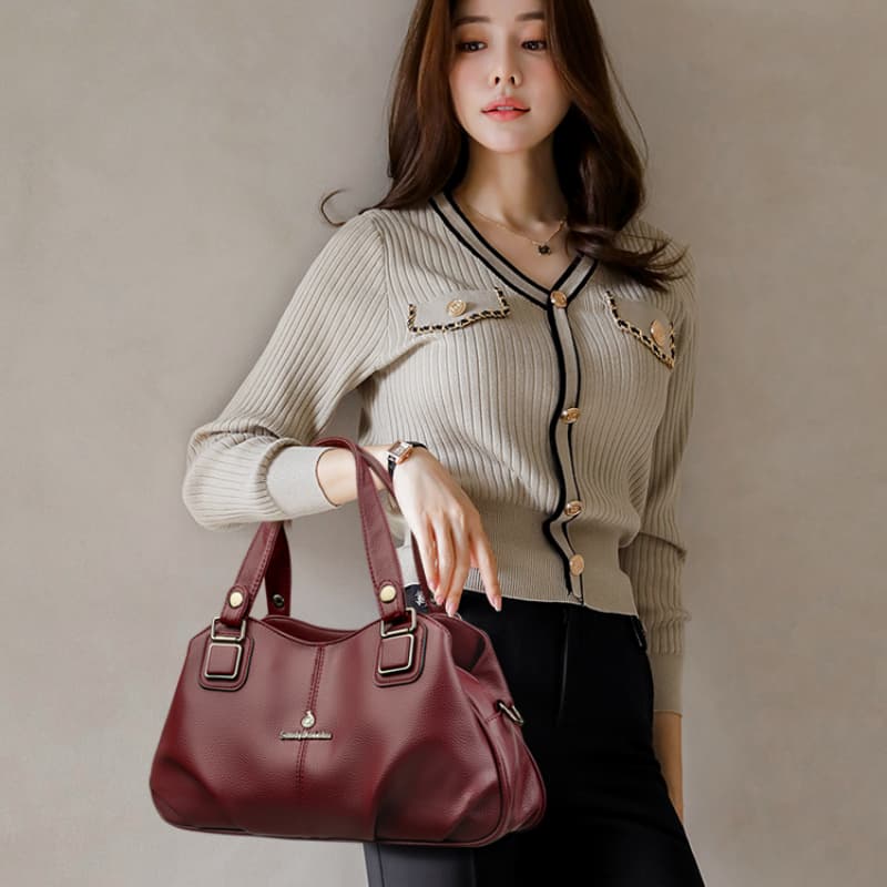 Håndbåret dameveske håndveske skulderveske messenger-veske