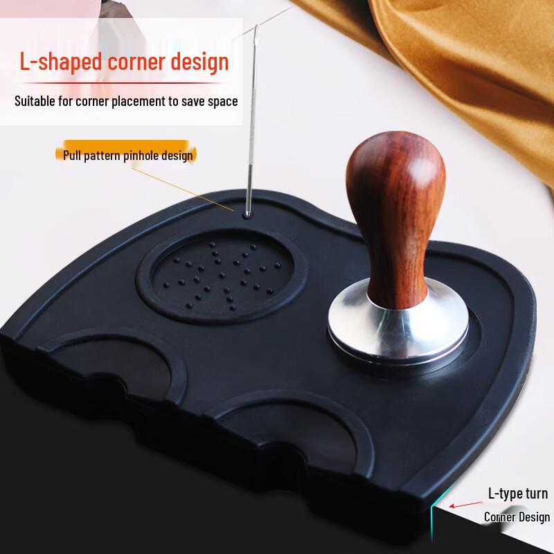 Homeglen Barista Corner Tamping Mat & Tamper Set