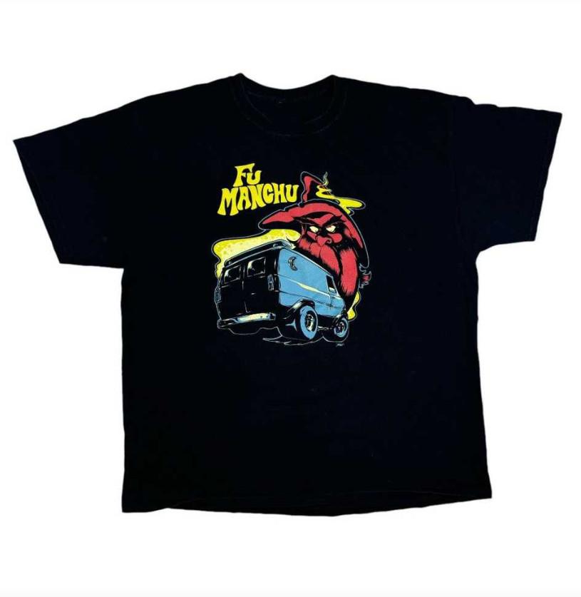 Band Rock Fu Manchu Unisex TShirt All Size BL2.973 Unisex T-Shirt L
