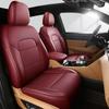 Nappa Leather Full-Cover Car Seat Cushion - Custom Fit for One Special Car, All-Season Use